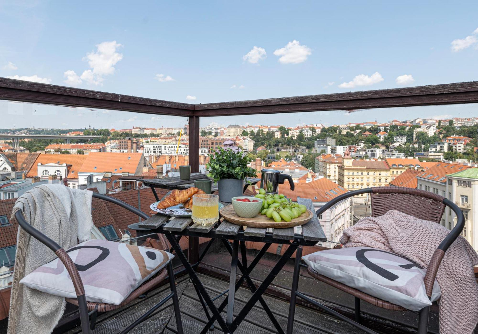 Appartamento Days - Terrace - Stunning View - Duplex Praga